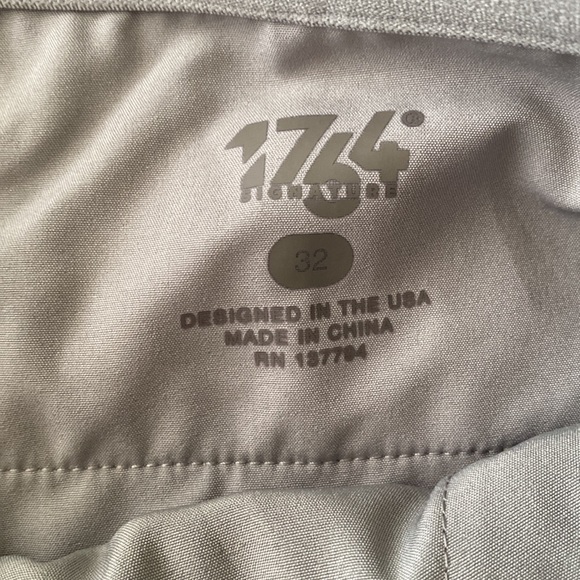 Light Gray 1764 Golf Shorts - Picture 3 of 5